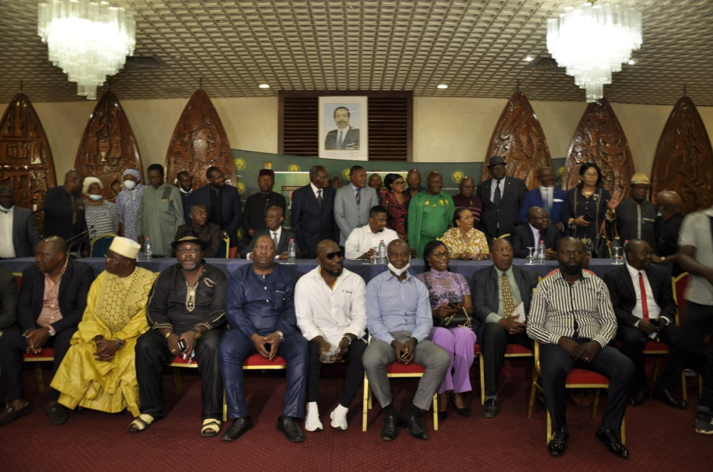 Members of the 2009 FECAFOOT GA